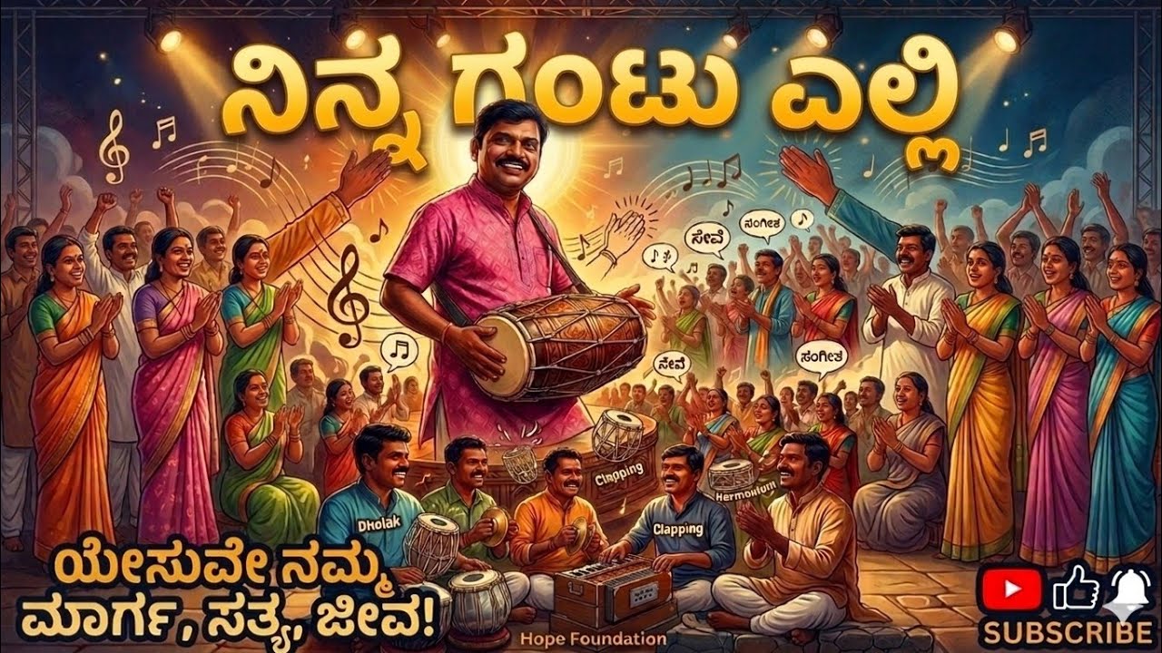 ​ನಿನ್ನ ಗಂಟು ಎಲ್ಲಿ... | Ninna Gantu Elli... | New Kannada Christian Folk Song 2026@MR103MR 