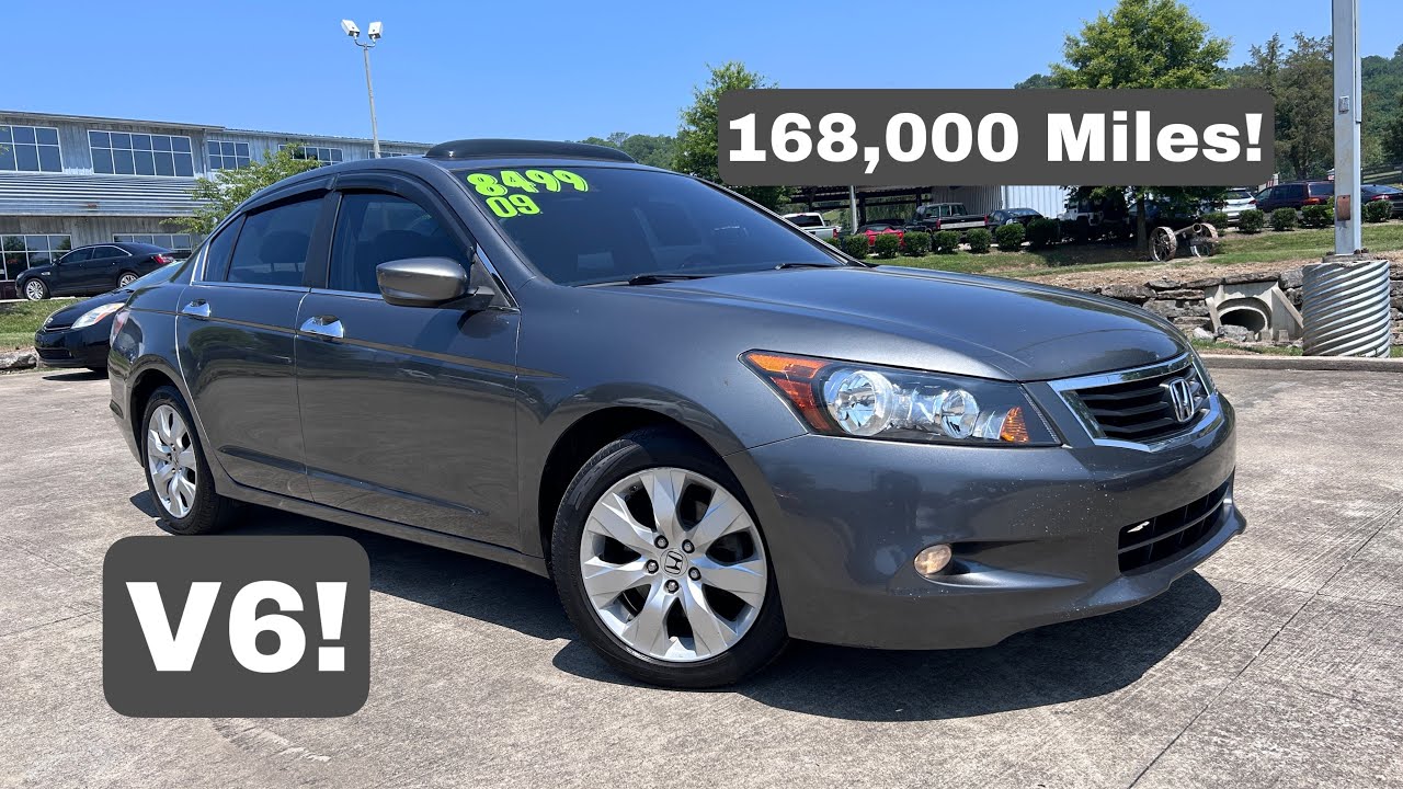 2009 Honda Accord EX-L V6 POV Test Drive & 168,000 Mile Review