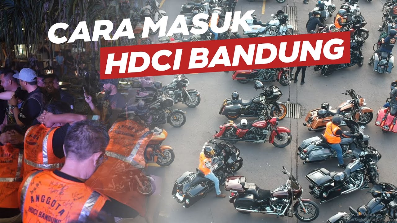 Begini Cara Masuk Jadi Anggota HDCI Bandung | Motovlog 363