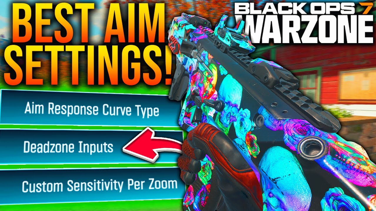 WARZONE: New BEST AIM SETTINGS You NEED To Use! (BO7 BEST SETTINGS)