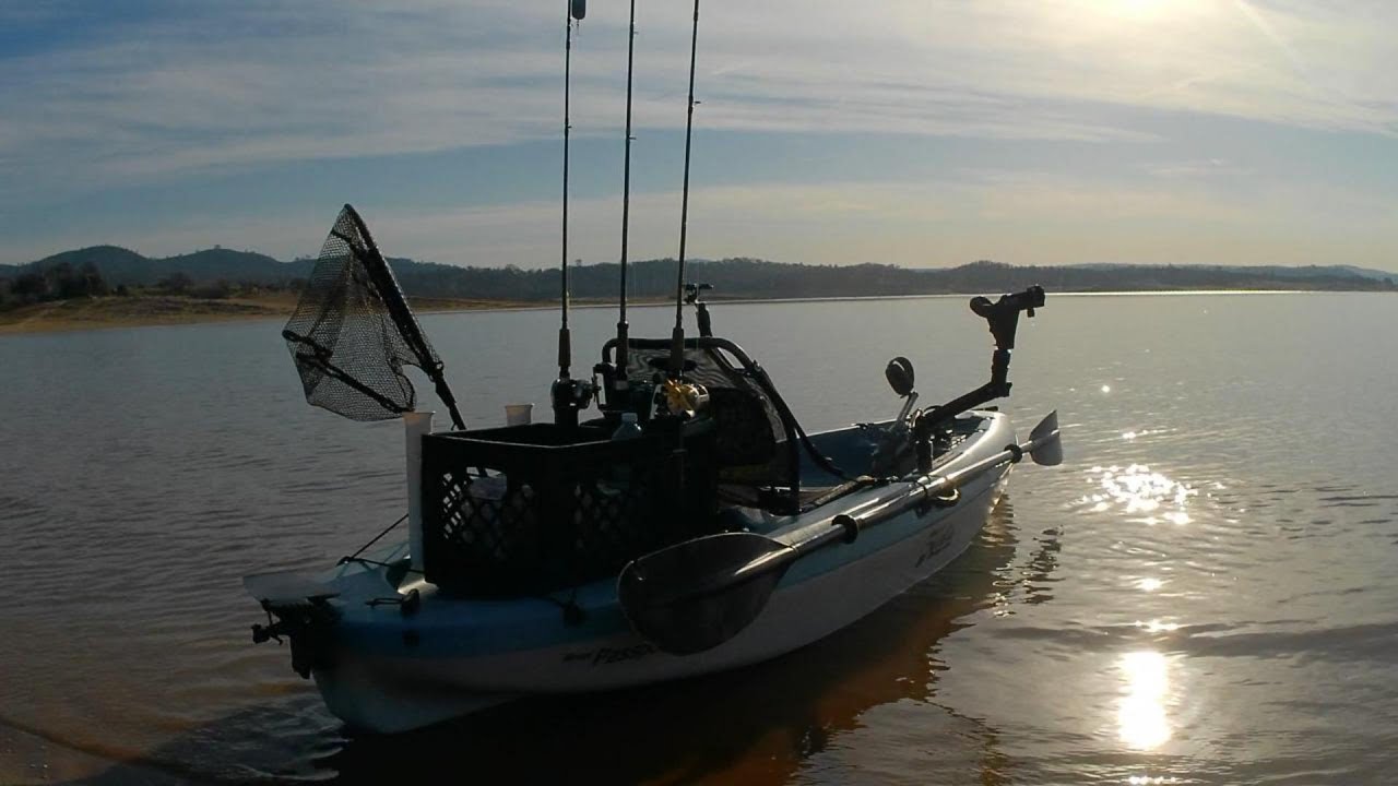 A Warm Winter Day Kayak Trout Fishing Folsom Lake