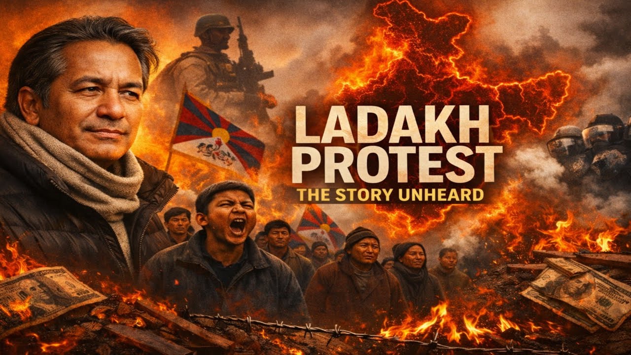 Ladakh Protest - The Story Unheard | Sonam Wangchuk 🔥  | The Unsung Hero #sonamwangchuk #ladakhnews