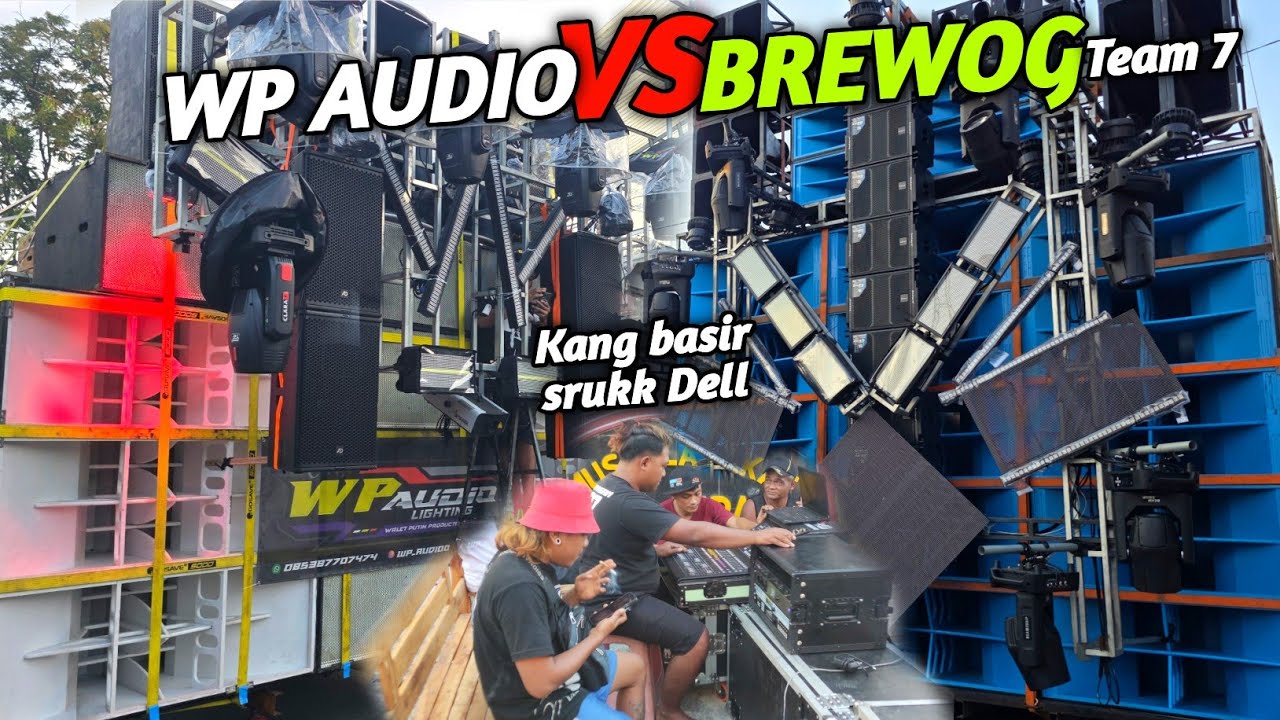 Kang Basir Ugal Ugalan,,BREWOG team 7 Battle sengit dg WP AUDIO..karnaval sukowilangun kalipare 
