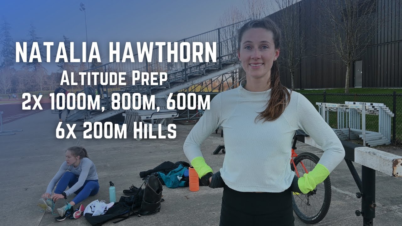 Natalia Hawthorn - Track Workout
