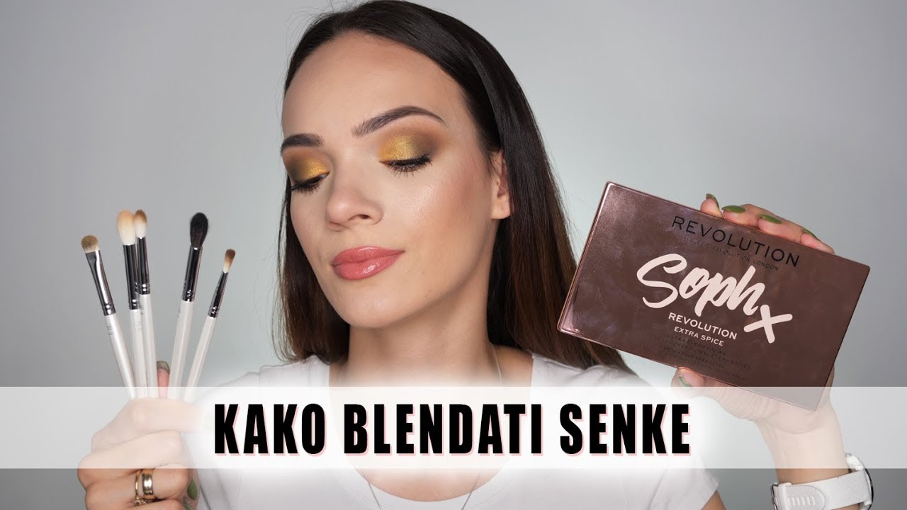 Kako da blendate senke + prvi utisci o SophXRevolution paleti