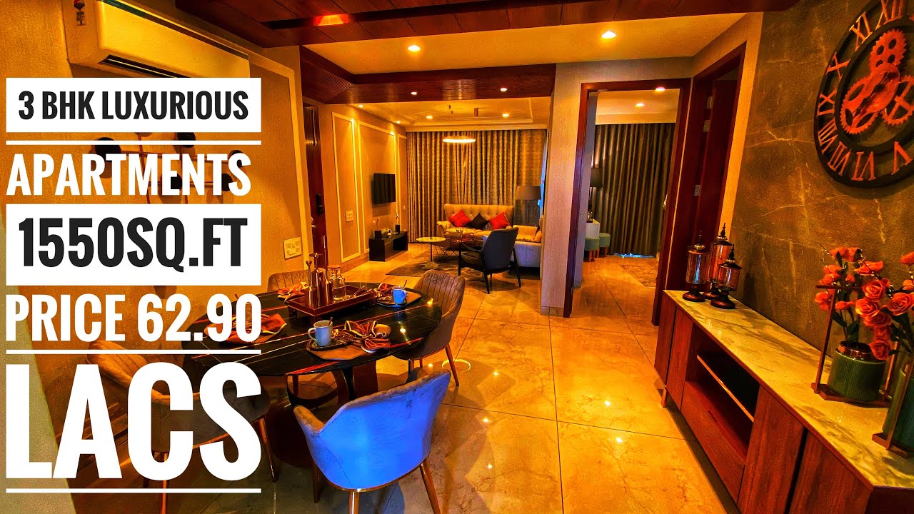 3 bhk Apartments in Mohali,Wave Estate Sector 85,Premium Quality interior design,Sivanta Greens