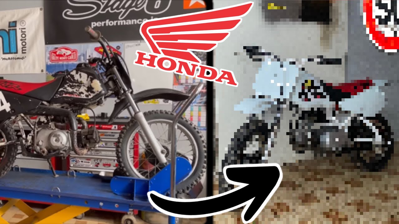 Rénovation complète de ma 70 XR HONDA 🏍️🔥