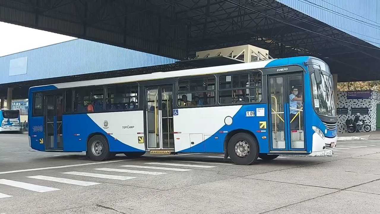 Movimentaçao De Onibus no Terminal Ouro verde campinas Sp