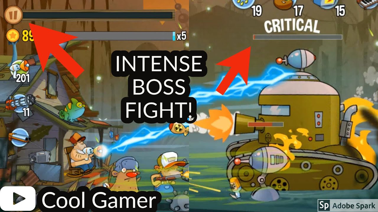 Swamp attack Episode 8 level 19 to 24 (INTENSE BOSS FIGHT!)