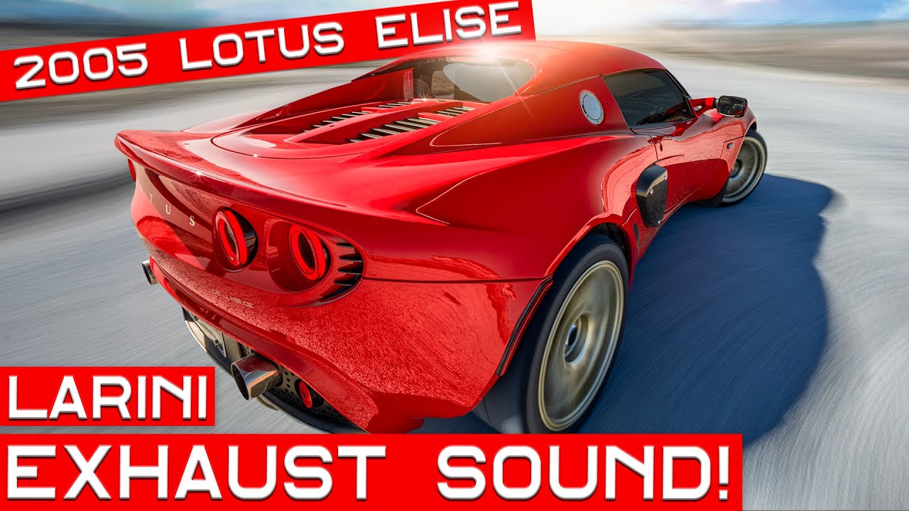 Lotus Elise exhaust sound with Larini Muffler and Weapon R Header!