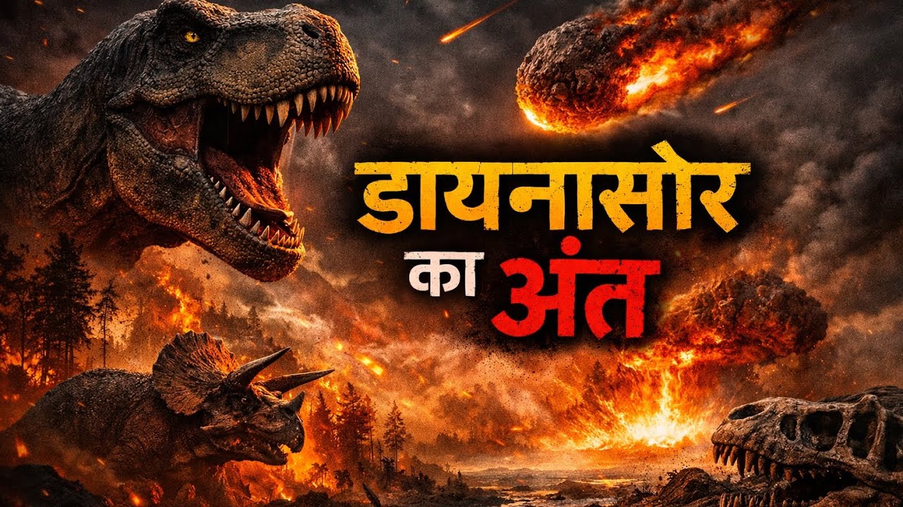 डायनासोर का विनाश | पृथ्वी की सबसे डरावनी घटना #docomentry #hindidocumentary 