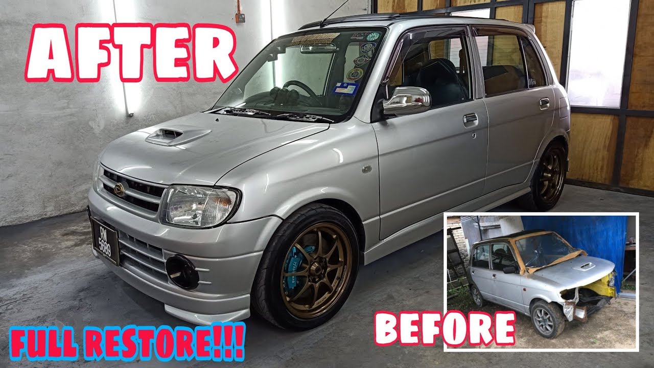 Restore Produa Kelisa Dalam 5 minit? | timeslap video