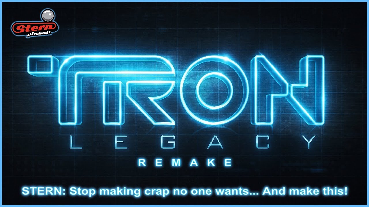 Tron Legacy (Stern) Remake - Early Look Gameplay