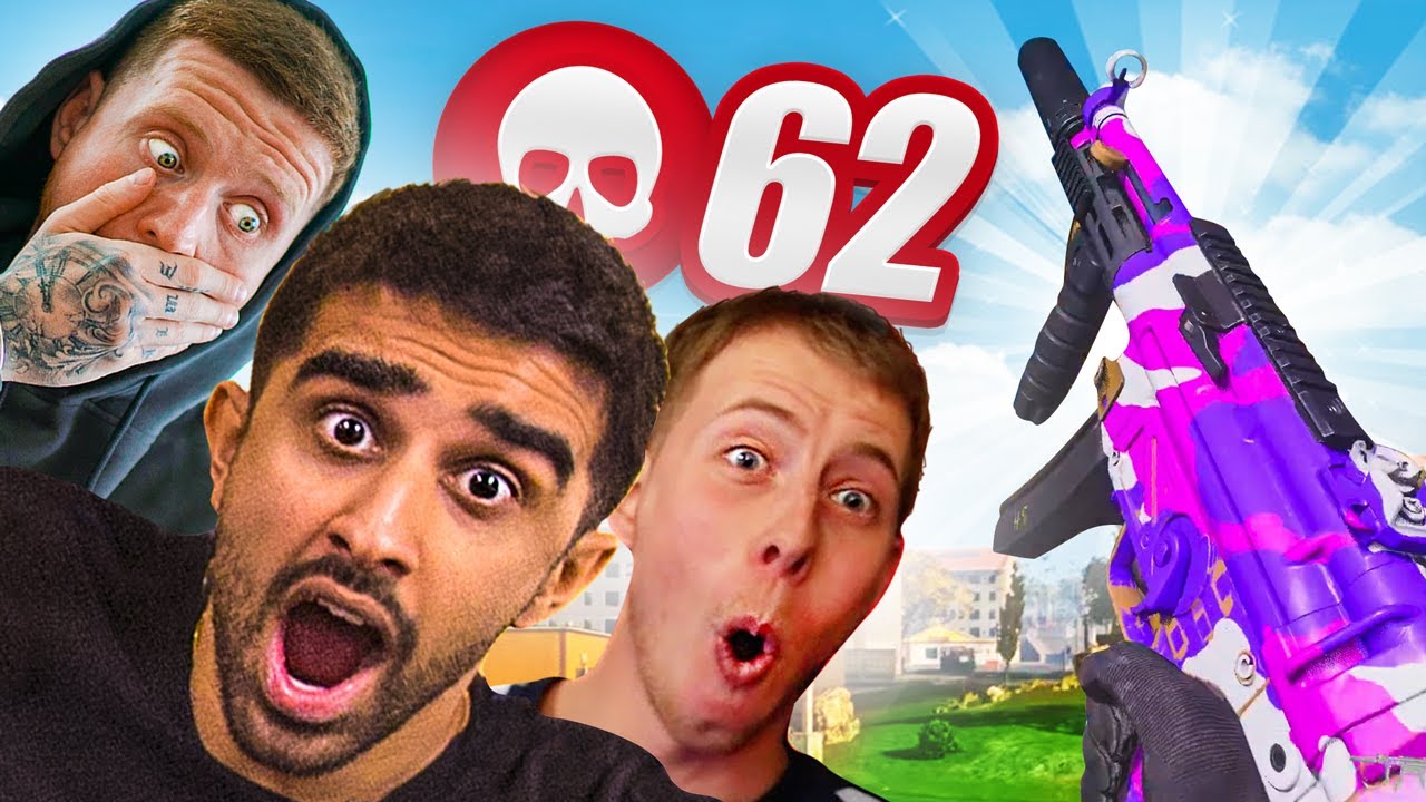 INSANE GRAU 5.56 / MP5 Loadout in WARZONE w/ Behzinga & Calfreezy
