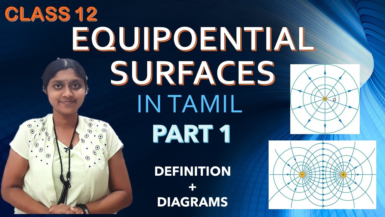 Equipotential Surfaces| In Tamil| Class 12| In Just 5 Minutes| Diagrams| Important 2 Mark Question|