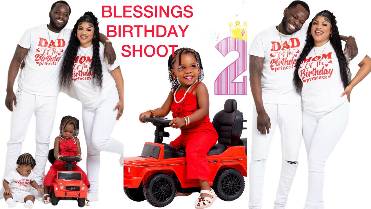 DENIER AND I DID A FAMILY SHOOT FOR OUR DAUGHTERS BIRTHDAY