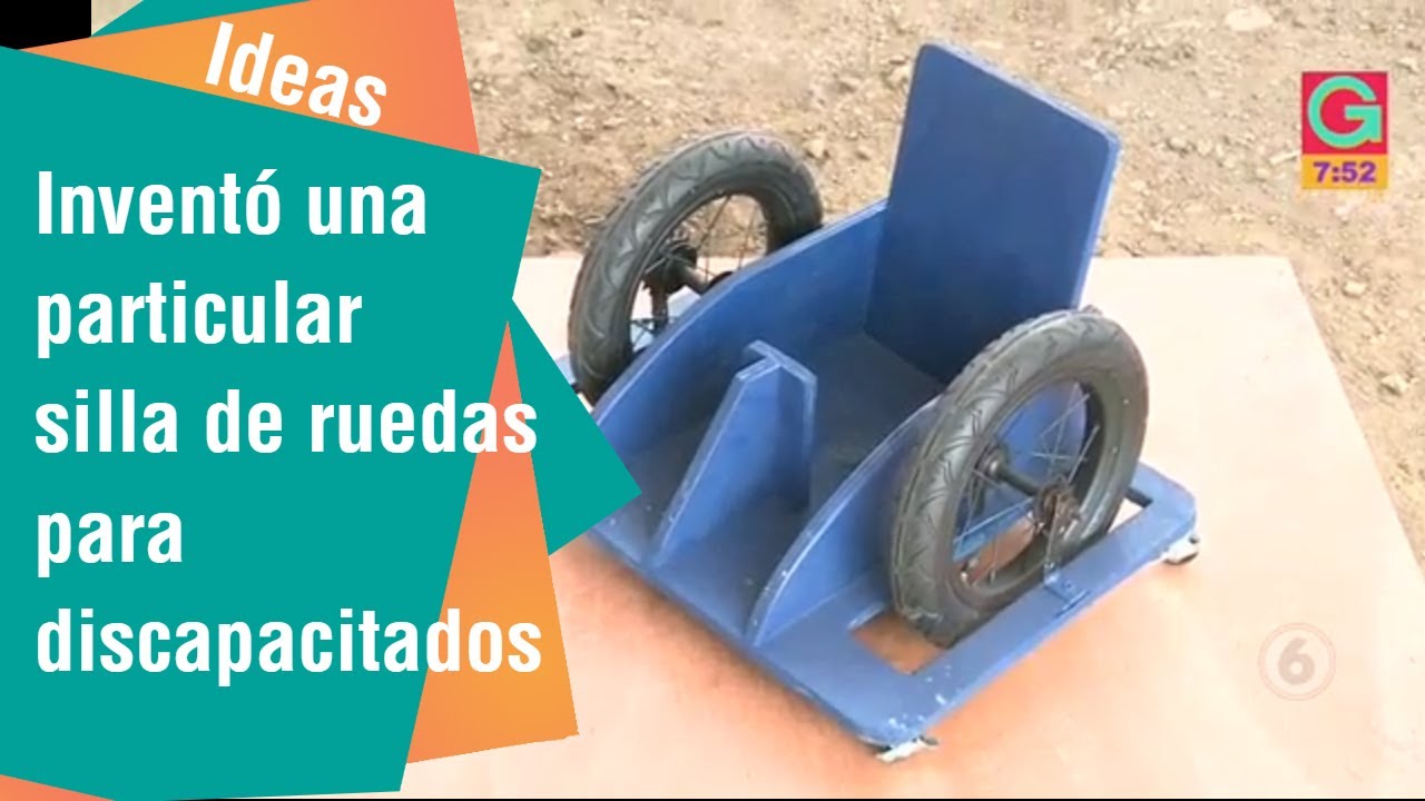 Inventó una particular ayuda para personas con discapacidad | Ideas
