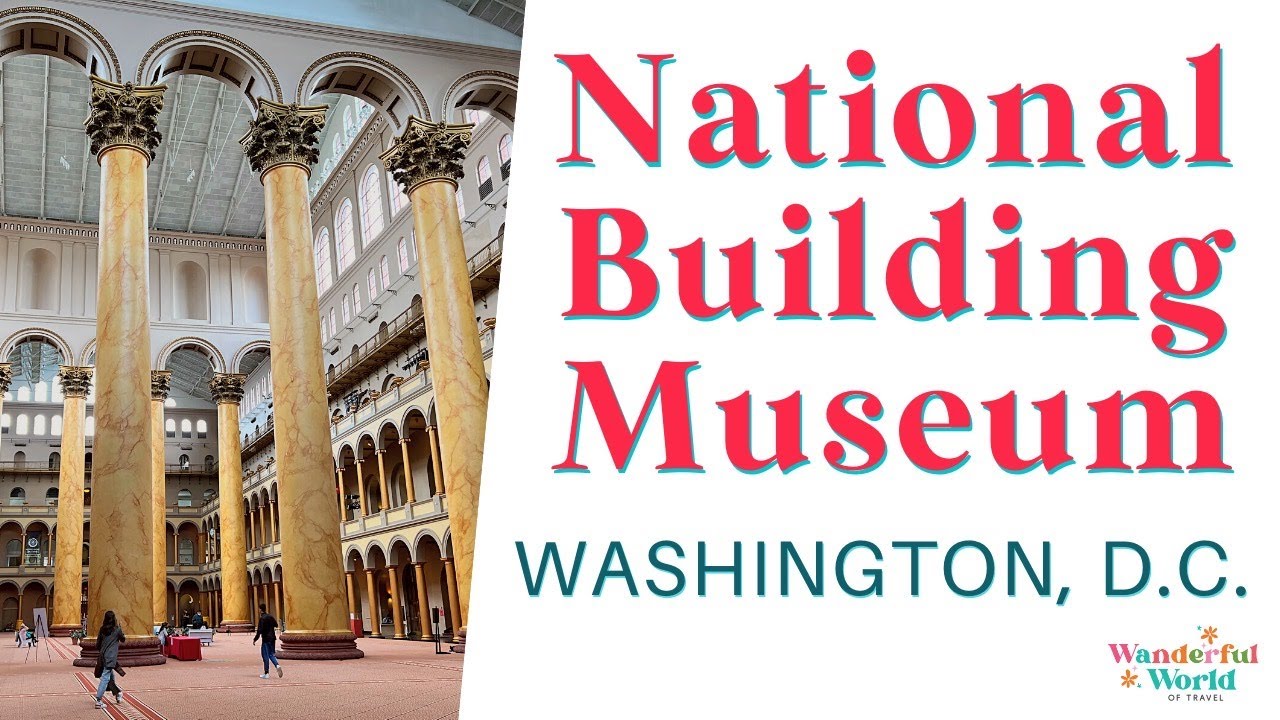 Least Known Museum in Washington D.C.! National Building Museum in Historic Pension Building