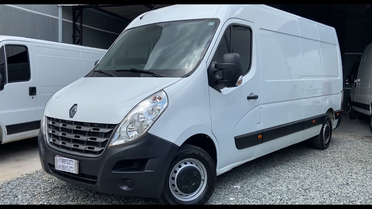 Renault Master L3H2 extra furg&atilde;o 13m&sup3; 2019 completa com a/c - &oacute;tima para motorhome