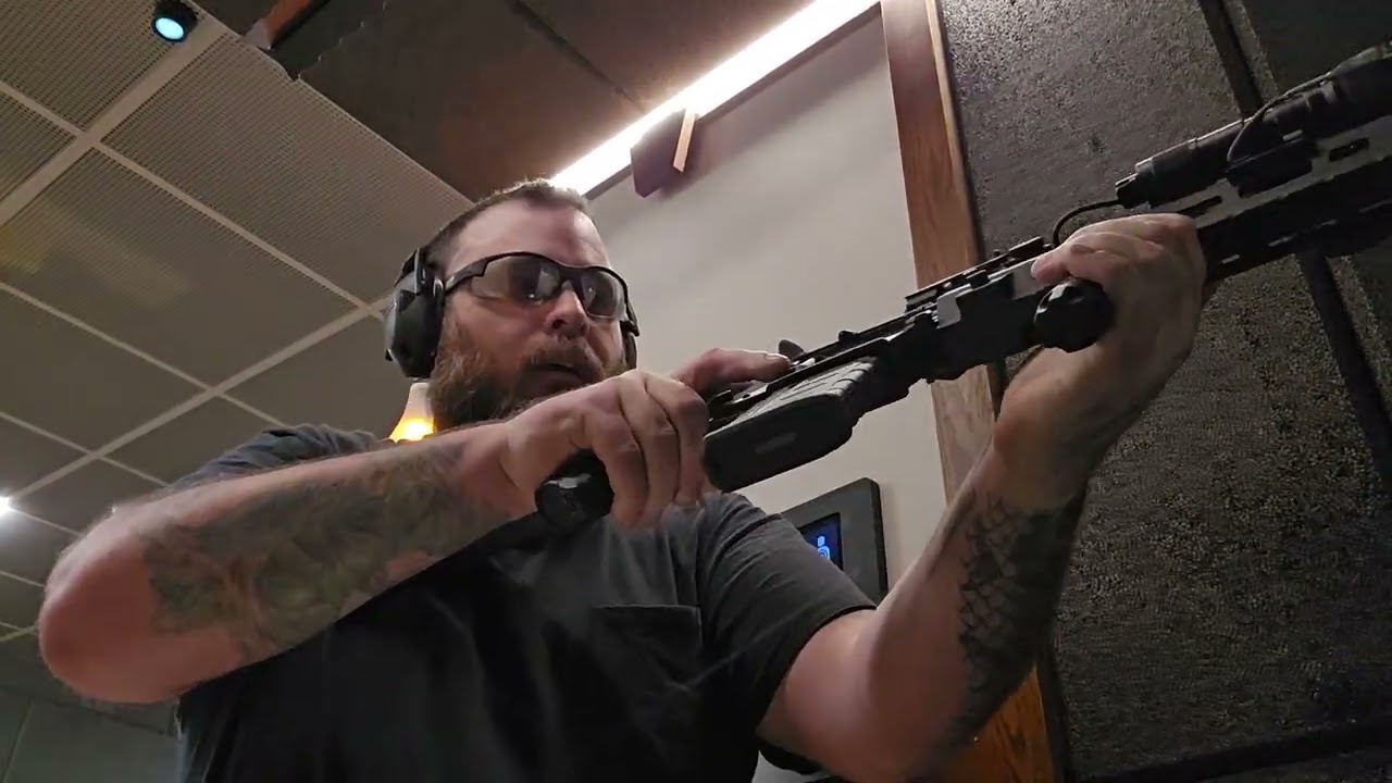 Brn-4 / hk416 unsuppressed with .076 gas port