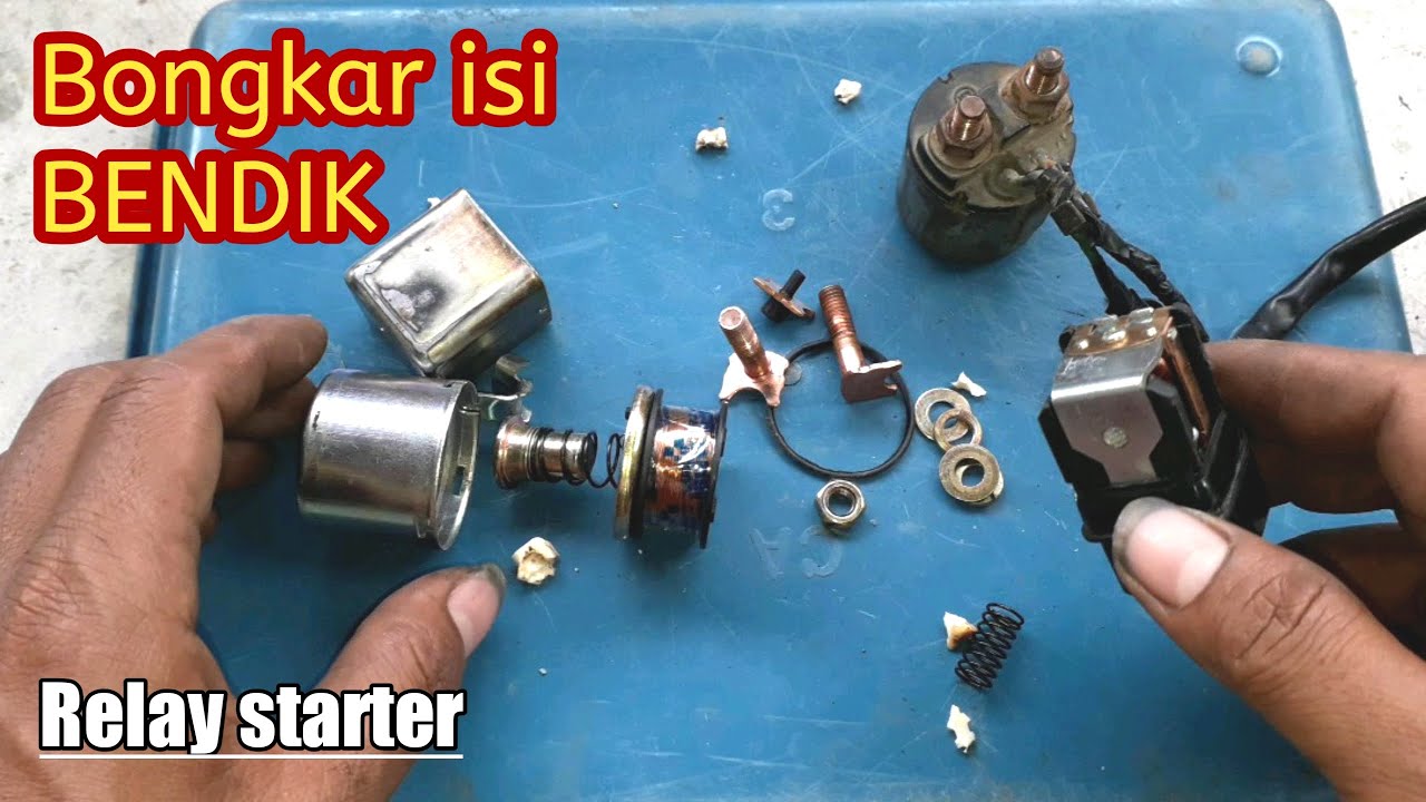 Cara bongkar bendik starter motor | dapatkah diperbaiki?