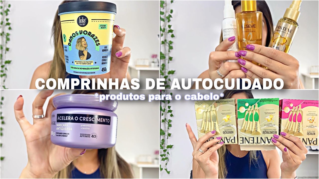 🛍️*COMPRINHAS AUTOCUIDADO*🛍️ ~ PRODUTOS PARA O CABELO | Truss, Eudora, Pantene +