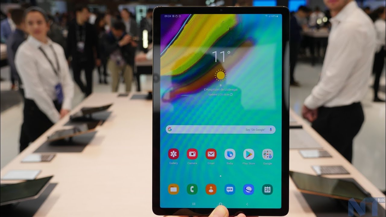 MWC 2019 : prise en main de la Galaxy Tab S5e