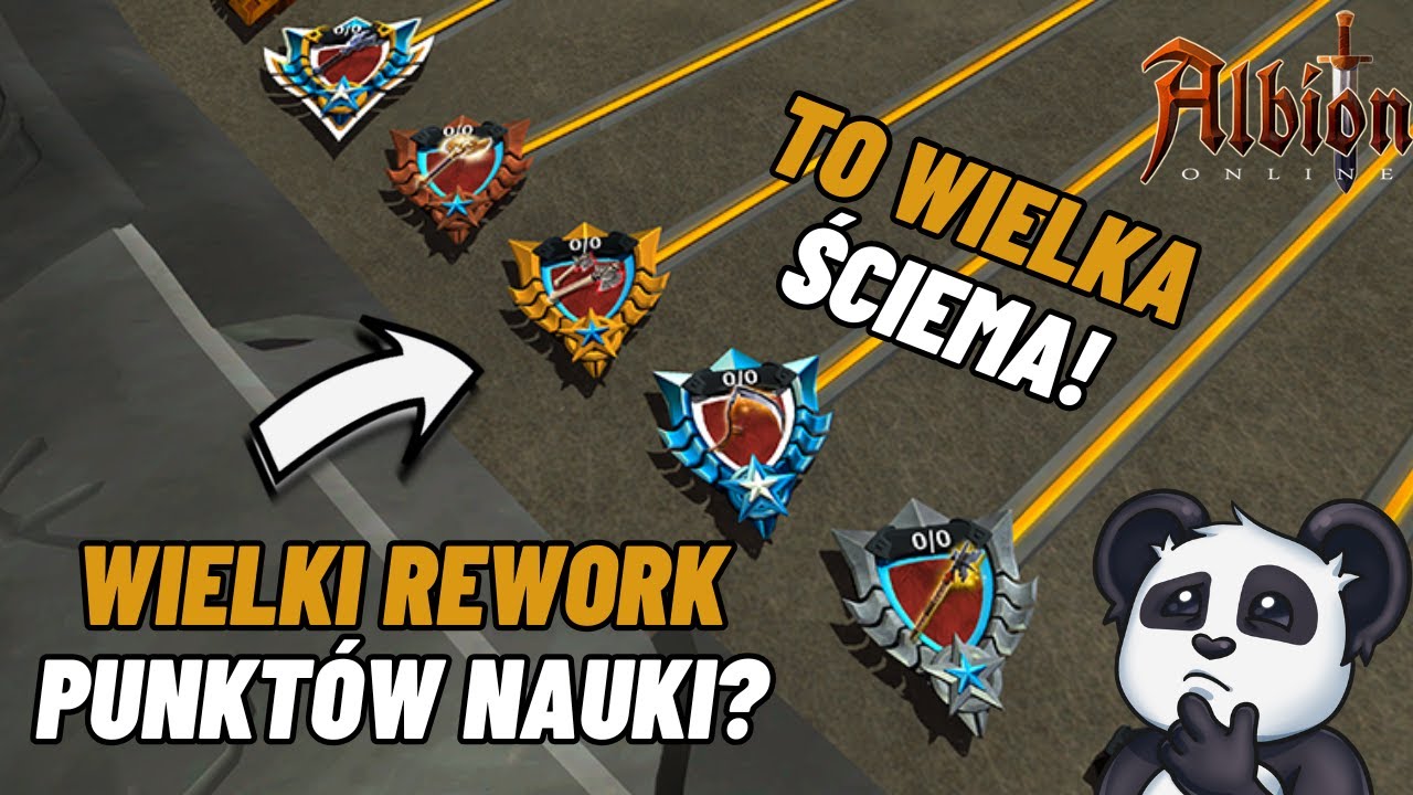 Rework punkt&oacute;w nauki to kłamstwo! Leniwe i bezsensowne... - Albion Online