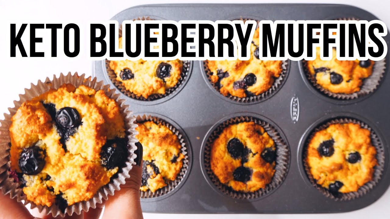🍇 KETO BLUEBERRY MUFFINS | POSTRE BAJO EN CARBOHIDRATOS FÁCIL Y RÁPIDO | Manu Echeverri