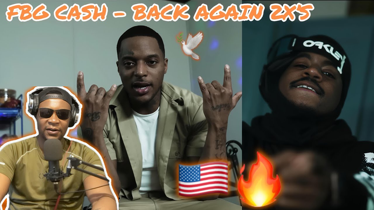CHICAGO DRILL REACTION 🇺🇸| FBG CASH - BACK AGAIN 2X’S (OFFICIAL MUSIC VIDEO)🔥