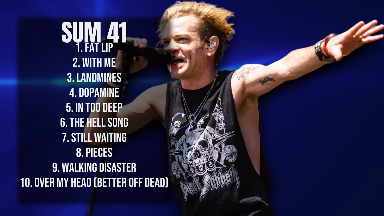 Sum 41-Hits that made headlines in 2024-Greatest Hits Lineup-Homogeneous