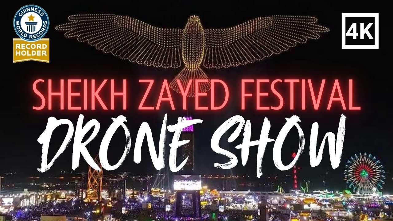 Drone Show | Sheikh Zayed Festival | Abu Dhabi🇦🇪