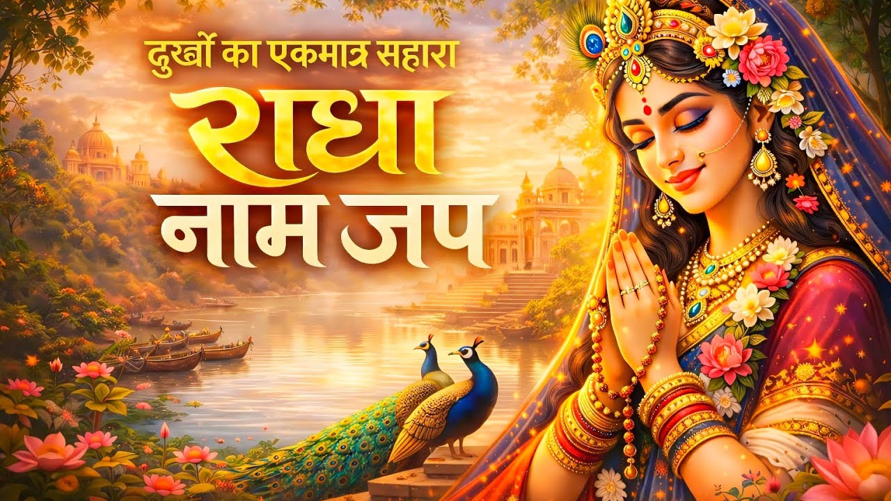 अखंड श्री राधा नाम जप | Shri Radha Naam Jaap | Radha Naam Dhun | Morning Bhajan 