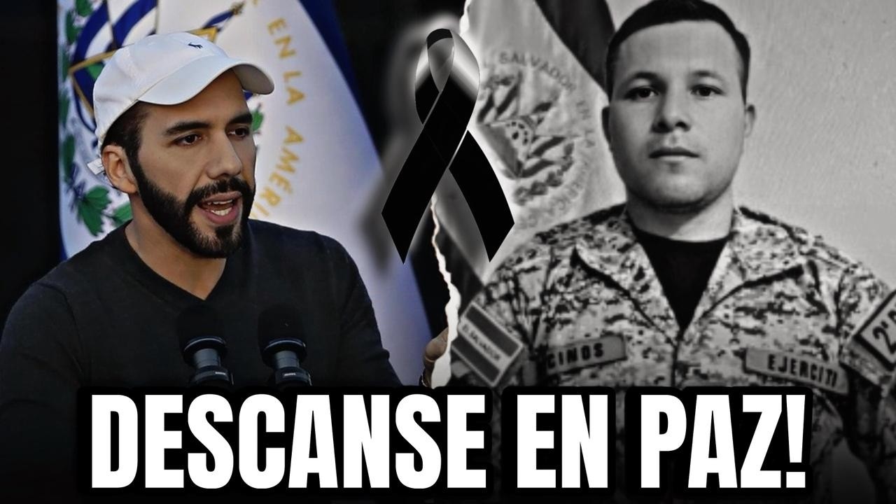QUE DESCANSE EN PAZ BUKELE DESATA SU FURIA POR LA MUERTE DE UN SOLDADO😱