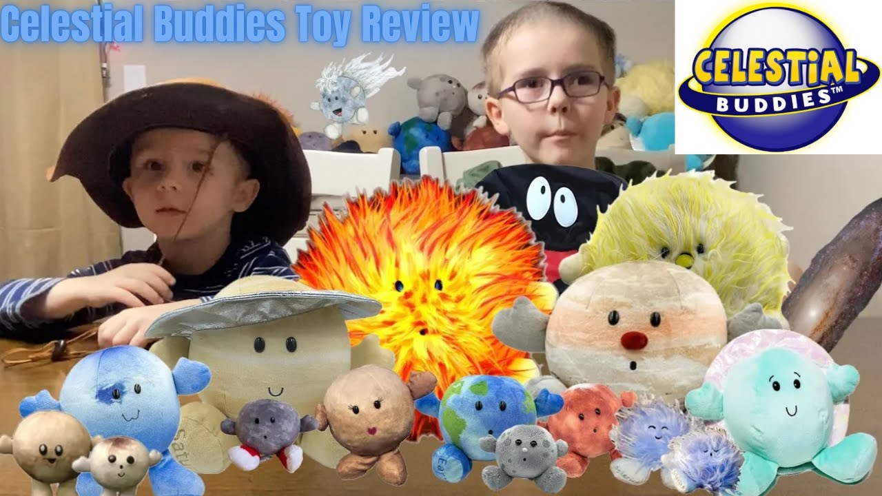 Planets by Celestial Buddies Review  - Space Toys Kids Solar System Universe Cartoon #planets
