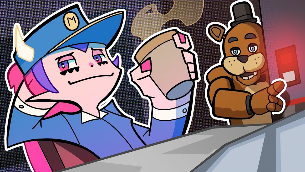 Ironmouse побеждает FIVE NIGHTS AT FREDDY'S