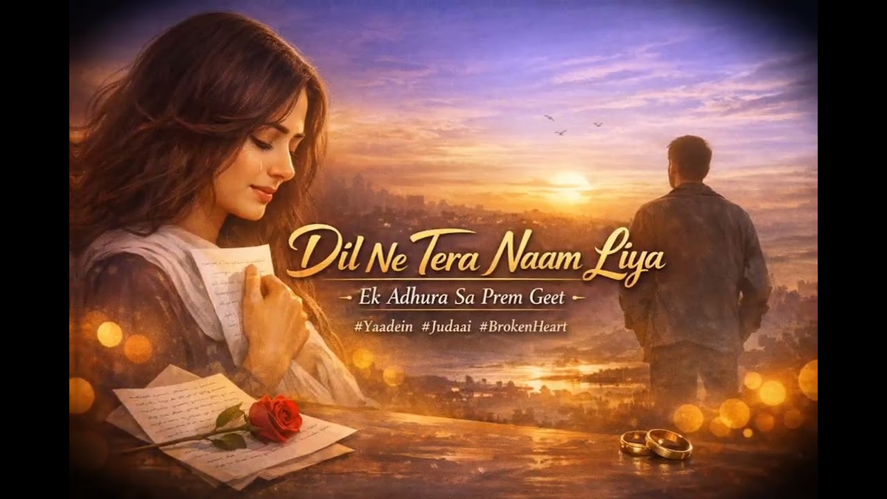 Teri Yaadon Ki Chadar Odhe 💔 | Heart Touching Sad Love Song | Emotional Hindi Shayari ✅