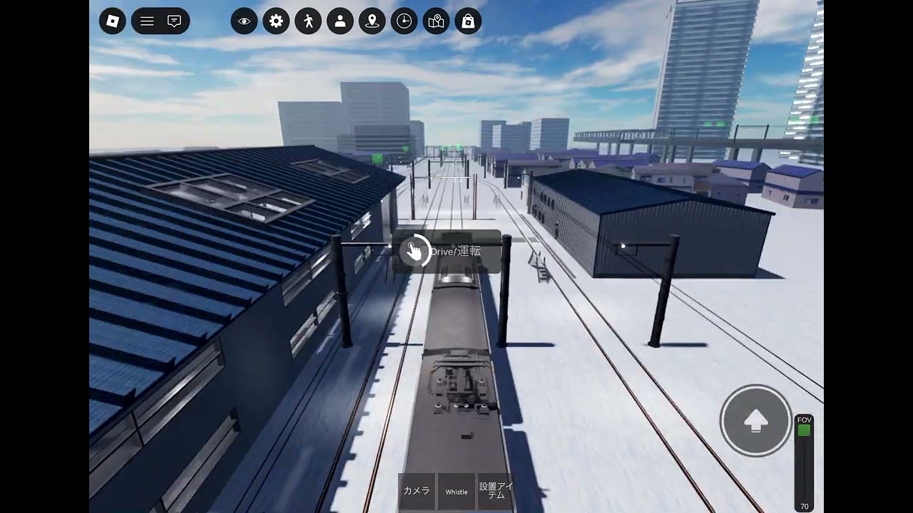 【Roblox】名桜電鉄の電車の操作方法を紹介します！