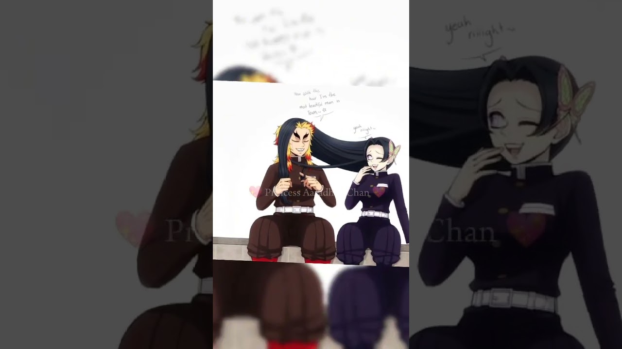 Kanae&rsquo;s long hair 😂🤣#demonslayer#short#viral#trending#edit