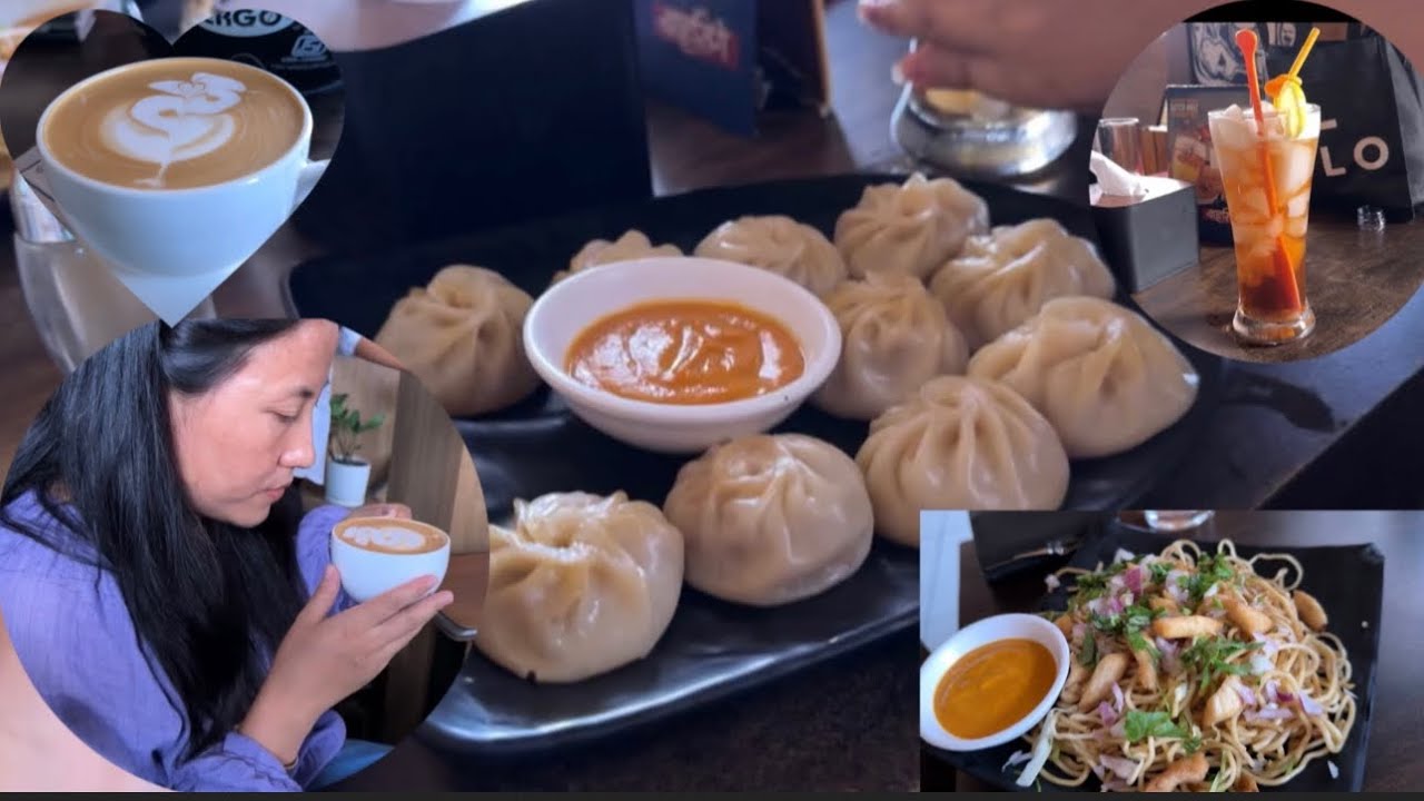 Aaja Ni Taral Ma Goiyo 👍#dayout #sisters #food #mukbang #cafe #taral #urlabari #momos #youtube 