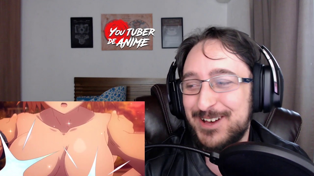 O REACT DE ANIME MAIS **** QUE VC VAI VER - SUPER HXEROS = Dokyuu Hentai Hxeros ep 1