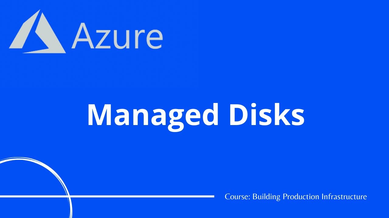 Azure #10 - Managed Disks | Azure Tutorial