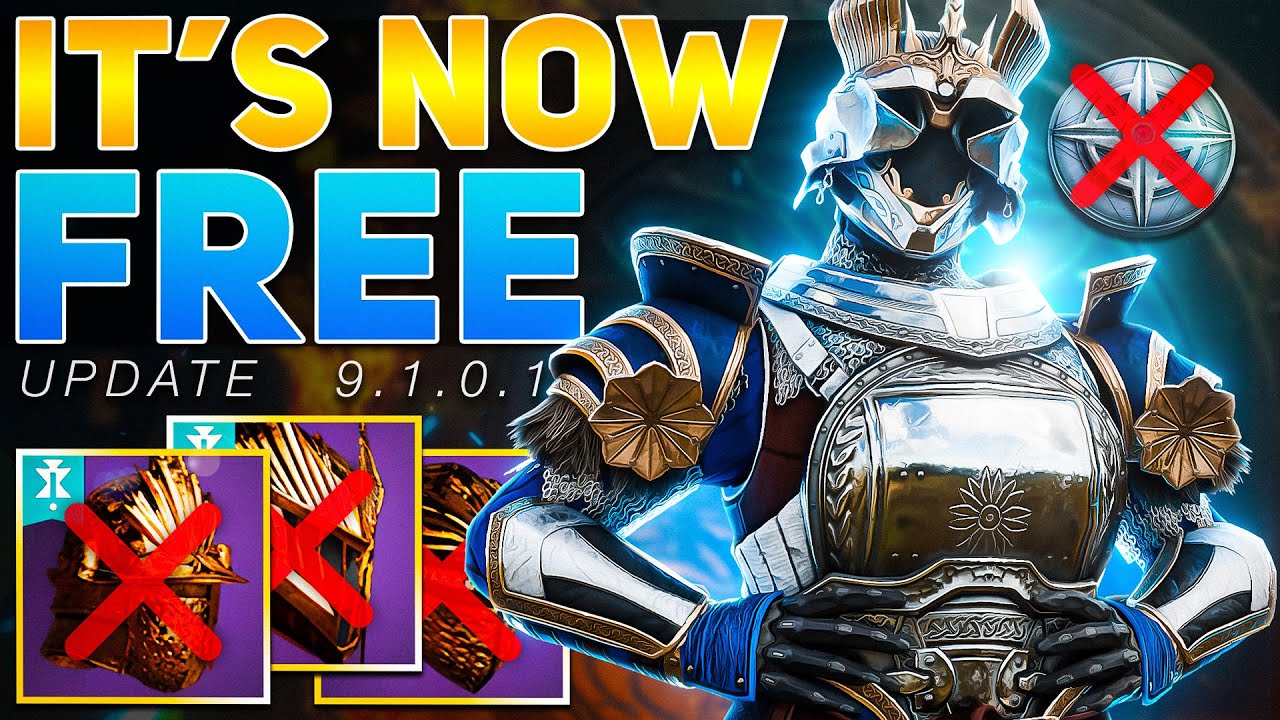Eververse Armor FREE. More Spoils, & Leveling Fixed? (Update 9.1.0.1) | Destiny 2 Ash & Iron
