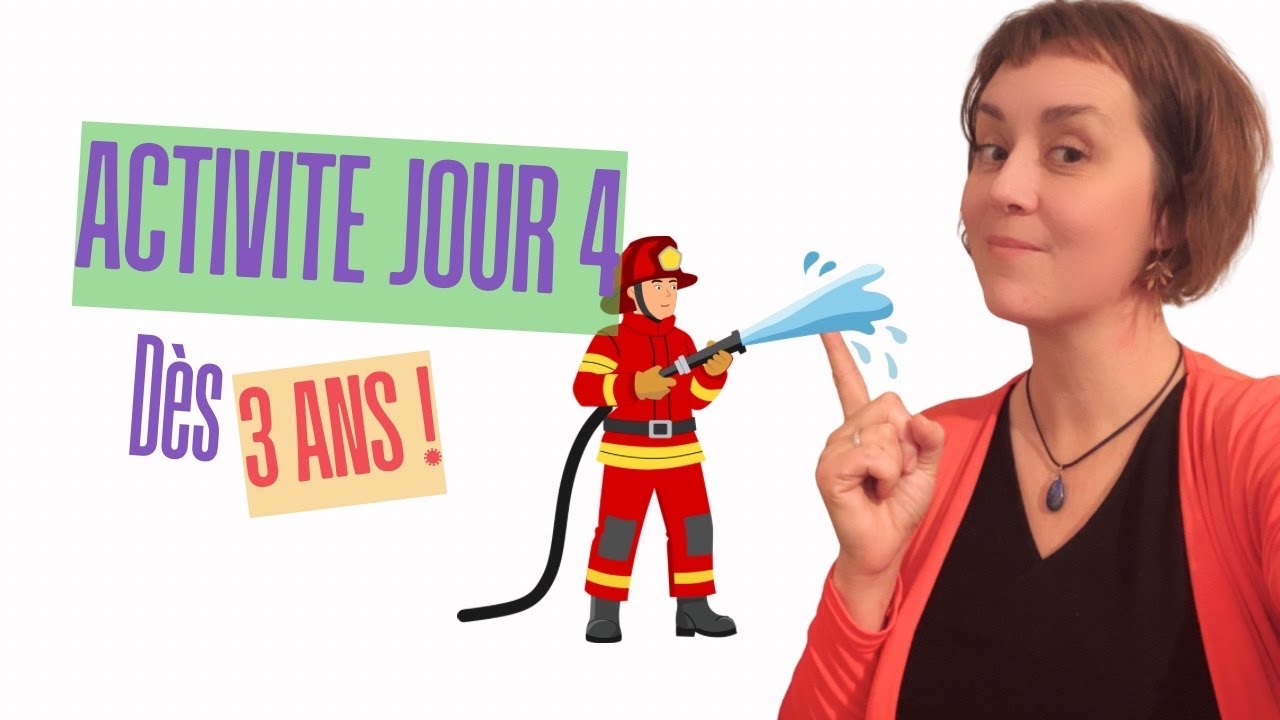 Jour 4 : « Au feu les pompiers » en langue des signes ! | 10 jours 10 activités 