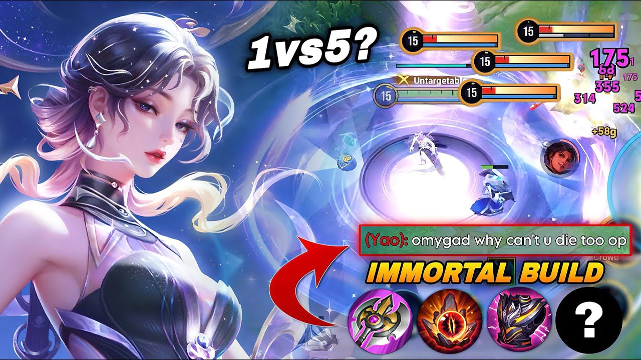 IMMORTAL YUHUAN JUNGLE CAN SUSTAIN 5 ENEMIES WITH THIS INSANE TANKY BUILD! | YUHUAN BUILD & ARCANA