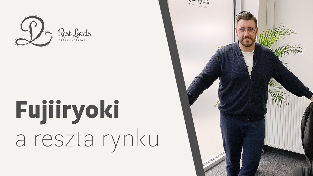 Fotele masujące Fujiiryoki a reszta rynku - vlog #17