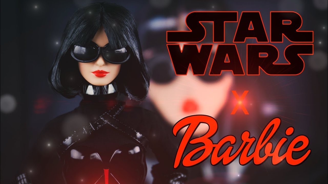 Star Wars X Barbie Darth Vader inspired High Fashion Doll