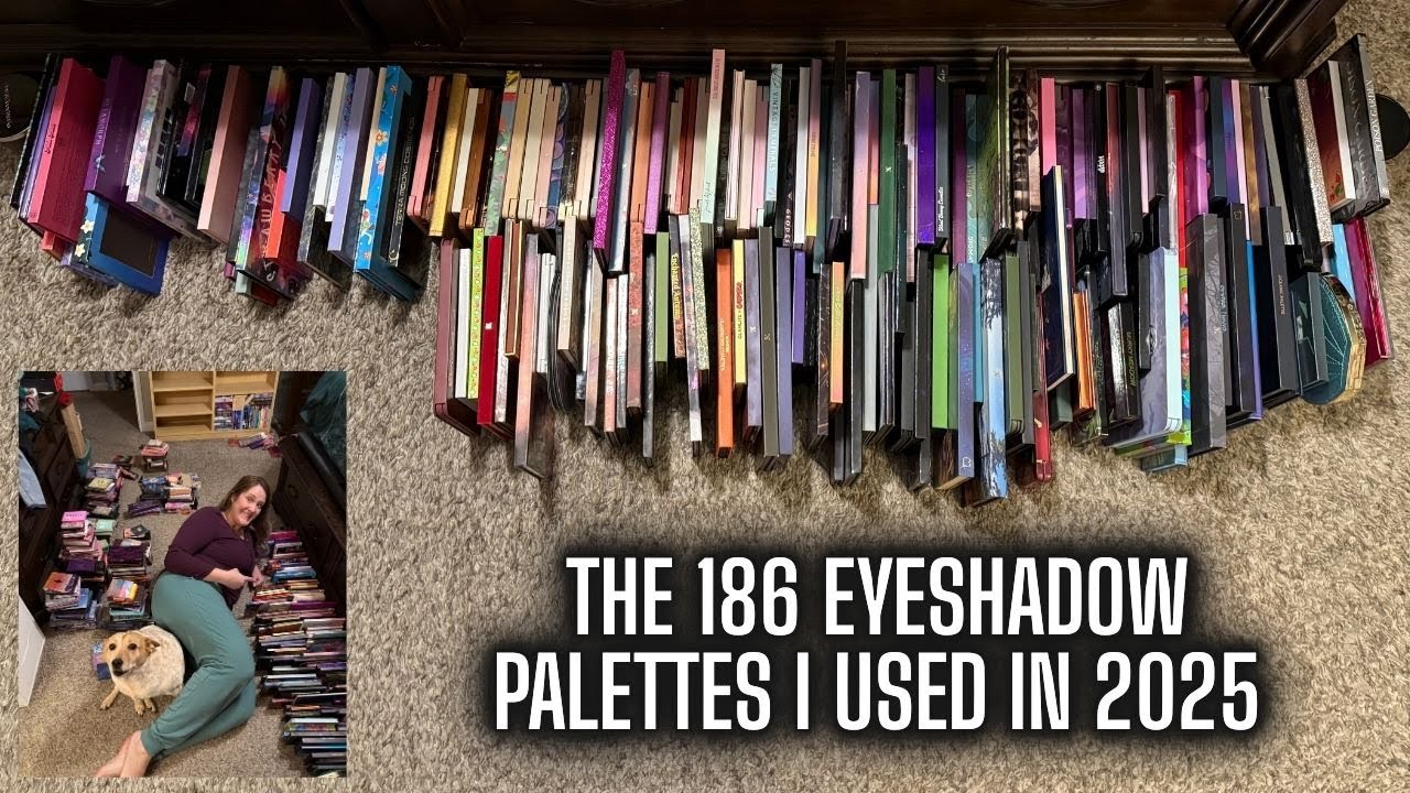 All 186 Palettes I used in 2025