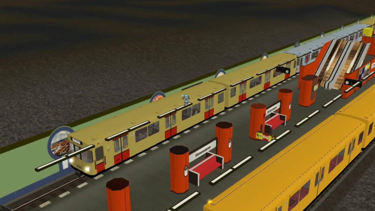 [Trainz - Berliner U-Bahn] Mit dem F87/84-Mischzug nach Möckernbrücke
