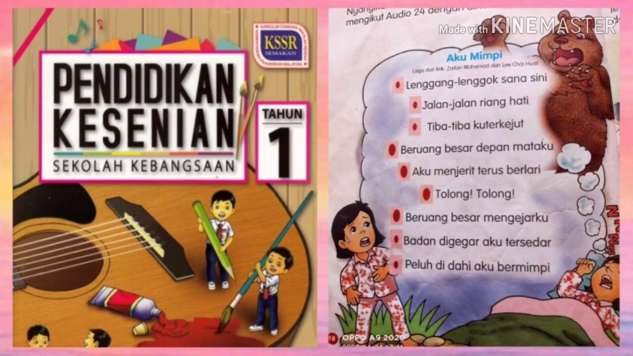 Aku Mimpi - Lagu Pendidikan Kesenian Tahun 1